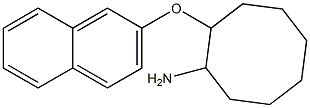 2-(naphthalen-2-yloxy)cyclooctan-1-amine Struktur