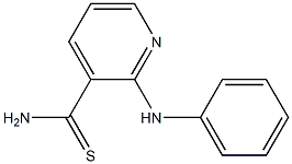 2-(phenylamino)pyridine-3-carbothioamide Struktur