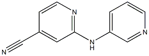 2-(pyridin-3-ylamino)isonicotinonitrile Struktur