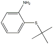 2-(tert-butylsulfanyl)aniline Struktur