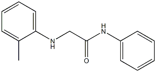 2-[(2-methylphenyl)amino]-N-phenylacetamide Struktur