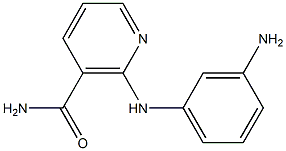 2-[(3-aminophenyl)amino]nicotinamide Struktur