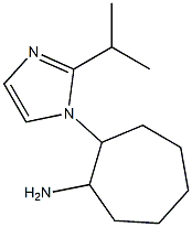 2-[2-(propan-2-yl)-1H-imidazol-1-yl]cycloheptan-1-amine Struktur