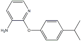 2-[4-(propan-2-yl)phenoxy]pyridin-3-amine Struktur