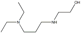 2-{[3-(diethylamino)propyl]amino}ethan-1-ol Struktur