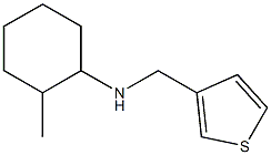 2-methyl-N-(thiophen-3-ylmethyl)cyclohexan-1-amine Struktur