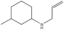 3-methyl-N-(prop-2-en-1-yl)cyclohexan-1-amine Struktur