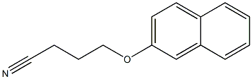 4-(2-naphthyloxy)butanenitrile Struktur