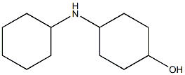 4-(cyclohexylamino)cyclohexan-1-ol Struktur