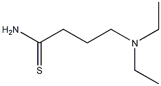 4-(diethylamino)butanethioamide Struktur