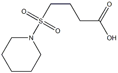 4-(piperidine-1-sulfonyl)butanoic acid Struktur