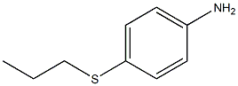 4-(propylsulfanyl)aniline Struktur