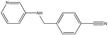 4-[(pyridin-3-ylamino)methyl]benzonitrile Struktur