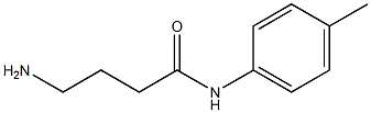 4-amino-N-(4-methylphenyl)butanamide Struktur