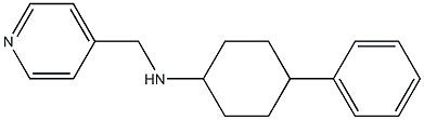 4-phenyl-N-(pyridin-4-ylmethyl)cyclohexan-1-amine Struktur