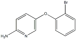 5-(2-bromophenoxy)pyridin-2-amine Struktur