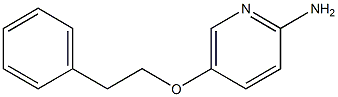 5-(2-phenylethoxy)pyridin-2-amine Struktur