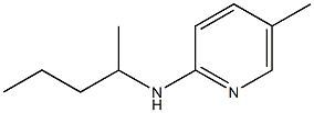 5-methyl-N-(pentan-2-yl)pyridin-2-amine Struktur