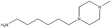 6-(4-methylpiperazin-1-yl)hexan-1-amine Struktur