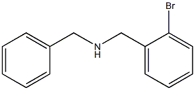 benzyl[(2-bromophenyl)methyl]amine Struktur