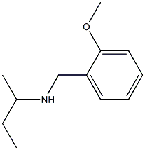 butan-2-yl[(2-methoxyphenyl)methyl]amine Struktur