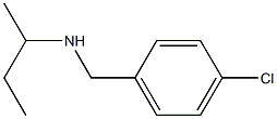 butan-2-yl[(4-chlorophenyl)methyl]amine Struktur