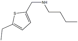 butyl[(5-ethylthiophen-2-yl)methyl]amine Struktur