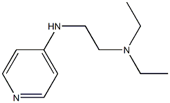 diethyl[2-(pyridin-4-ylamino)ethyl]amine Struktur