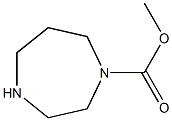 methyl 1,4-diazepane-1-carboxylate Struktur