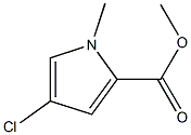 methyl 4-chloro-1-methyl-1H-pyrrole-2-carboxylate Struktur