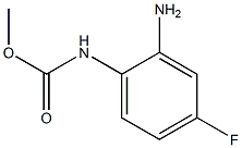 methyl N-(2-amino-4-fluorophenyl)carbamate Struktur