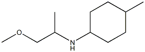 N-(1-methoxypropan-2-yl)-4-methylcyclohexan-1-amine Struktur