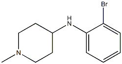 N-(2-bromophenyl)-1-methylpiperidin-4-amine Struktur