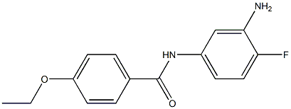 N-(3-amino-4-fluorophenyl)-4-ethoxybenzamide Struktur