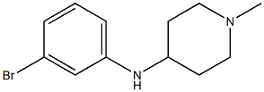 N-(3-bromophenyl)-1-methylpiperidin-4-amine Struktur