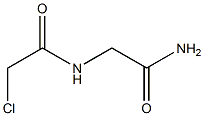 N-(carbamoylmethyl)-2-chloroacetamide Struktur