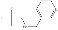 N-(pyridin-3-ylmethyl)-N-(2,2,2-trifluoroethyl)amine Struktur