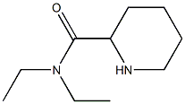 N,N-diethylpiperidine-2-carboxamide Struktur