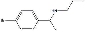 N-[1-(4-bromophenyl)ethyl]-N-propylamine Struktur