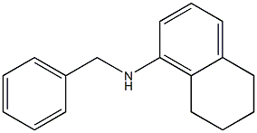 N-benzyl-5,6,7,8-tetrahydronaphthalen-1-amine Struktur