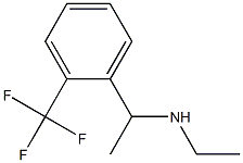 N-ethyl-N-{1-[2-(trifluoromethyl)phenyl]ethyl}amine Struktur