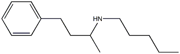 pentyl(4-phenylbutan-2-yl)amine Struktur