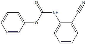 phenyl N-(2-cyanophenyl)carbamate Struktur