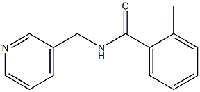 2-methyl-N-(3-pyridinylmethyl)benzamide Struktur