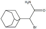 2-(1-adamantyl)-2-bromoacetamide Struktur