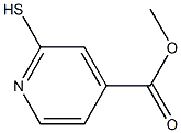 methyl 2-sulfanylisonicotinate Struktur