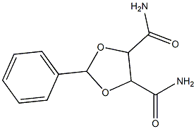 2-phenyl-1,3-dioxolane-4,5-dicarboxamide Struktur