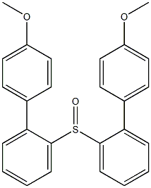 4-Methoxyphenylphenyl sulfoxide Struktur