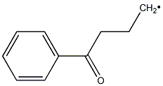 1-Phenyl-1-oxobutan-4-ylradical Struktur