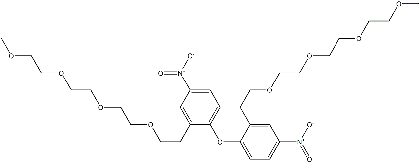 [2-[2-[2-(2-Methoxyethoxy)ethoxy]ethoxy]ethyl](4-nitrophenyl) ether Struktur